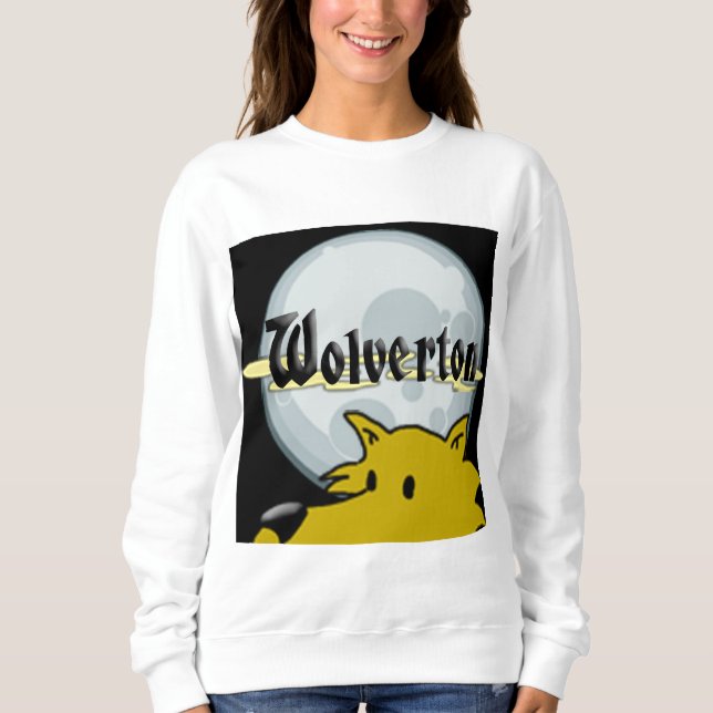 Moletom Camisola Feminina Logo Wolverton (Frente)