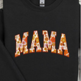 Moletom Camisola Floral Mama