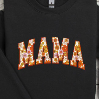 Moletom Camisola Floral Mama