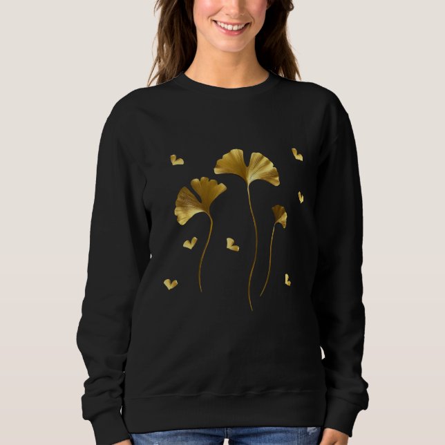 Moletom Camisola Golden Ginko (Frente)