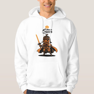 Moletom Camisola Hallo Queen Homens Aranha Abóbora Cavalei