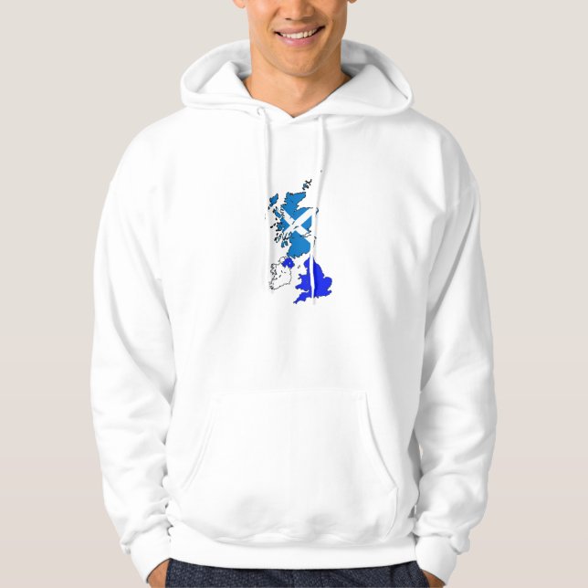 Moletom Camisola independente de Scotland (Frente)