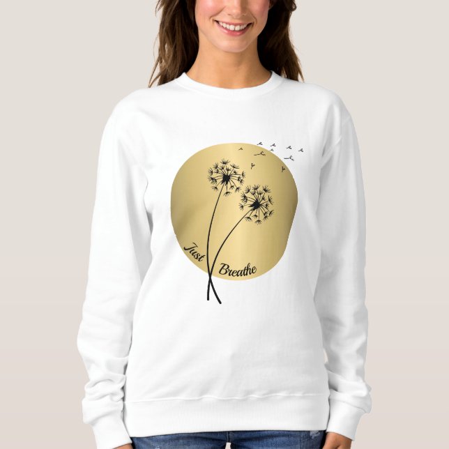 Moletom Camisola Just Breathe (Frente)