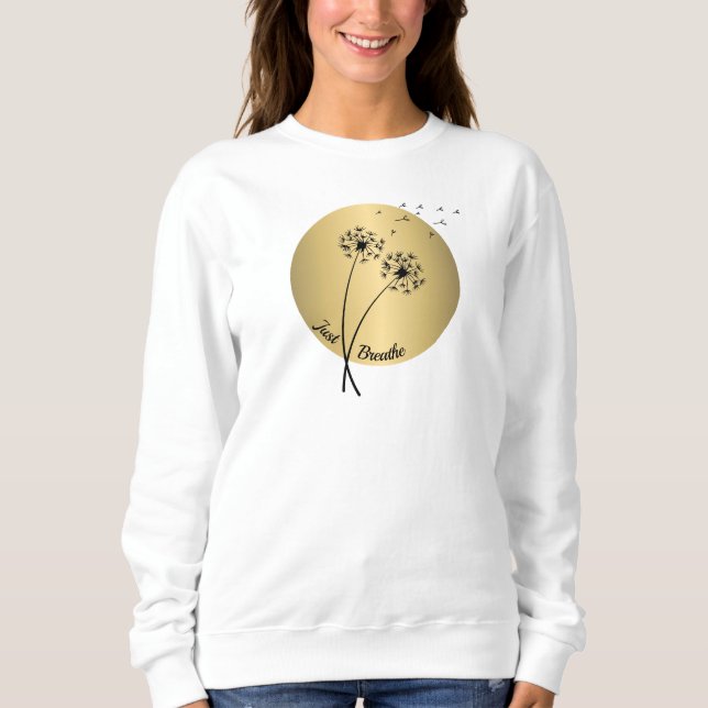 Moletom Camisola Just Breathe (Frente)