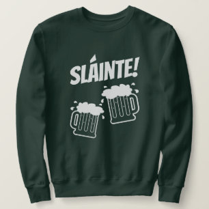 Moletom Camisola legal de Dia de São Patrício verde Sláint