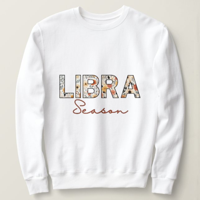 Moletom Camisola Libra Season Para Mulheres (Frente do Design)