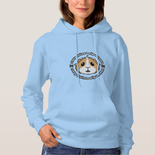 Moletom Camisola louca do Hoodie da mulher da cobaia