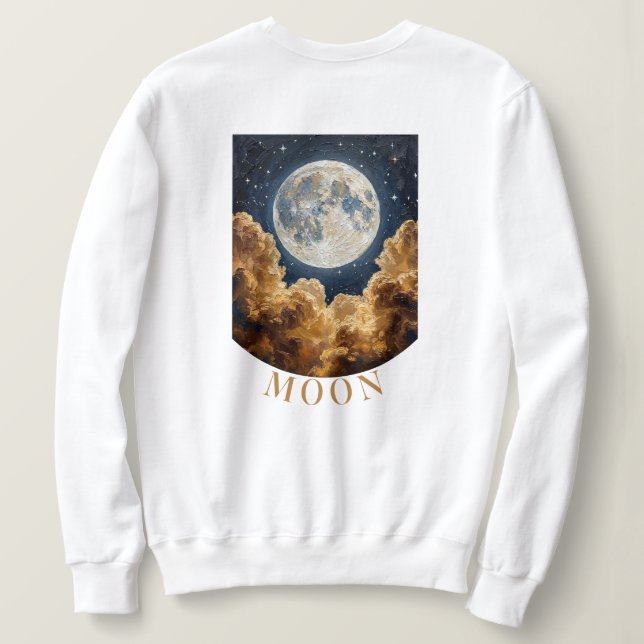 Moletom Camisola lunar  (Verso do Design)