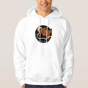 Moletom Camisola mágica do urso do espaço