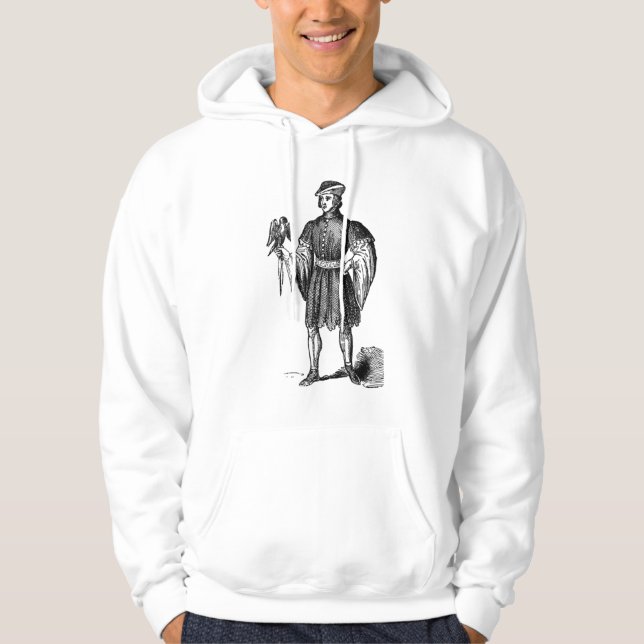 Moletom Camisola masculina de fantasias elisabetanas (Frente)