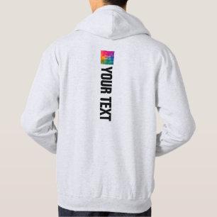 Moletom Camisola Moderna Cinza Cinza com Design Impresso d
