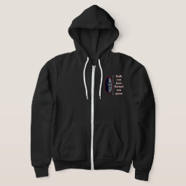 Moletom Camisola Motivacional Espírito Guerreiro preta