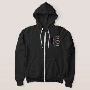 Moletom Camisola Motivacional Espírito Guerreiro preta