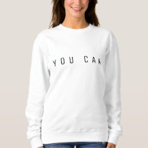 Camisola Motivacional Minimalista VOCÊ PODE