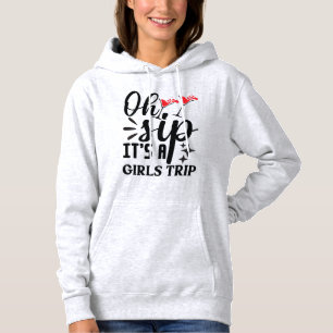 Moletom Camisola Oh Sip Girls Trip Party para Mulheres
