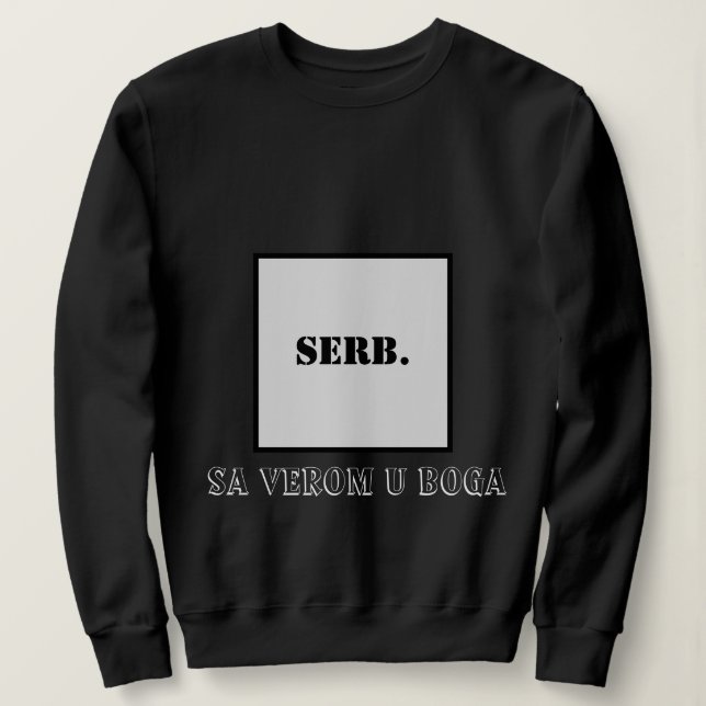 Moletom Camisola ortodoxa (Frente do Design)