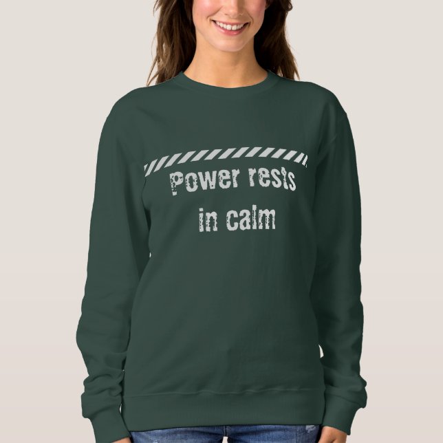 Moletom Camisola para mulheres (Frente)