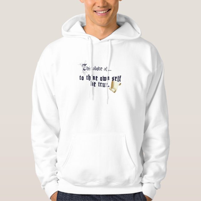 Moletom Camisola Para o Teu Próprio Ser Sê Fiel (Frente)