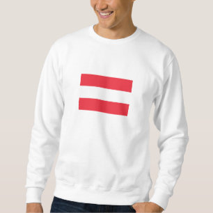 Moletom Camisola Patriótica da Bandeira Austríaca