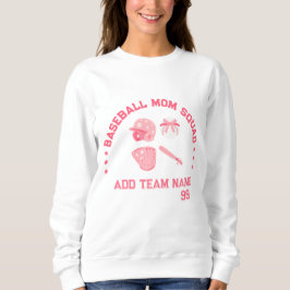 Moletom Camisola Personalizada do Esquadrão da Mãe de Beis