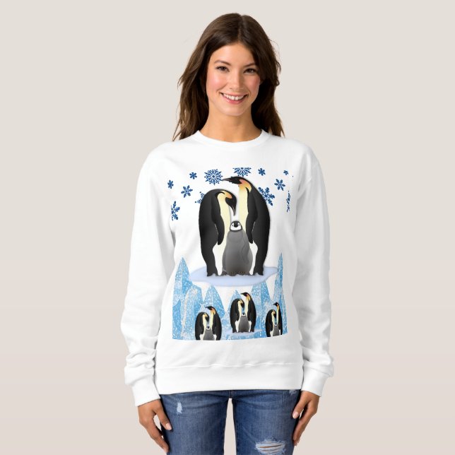 Moletom Camisola Pinguim (Frente Completa)