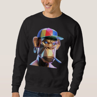 Moletom Camisola PLP Cyber Titan Geometric Ape - Futurista