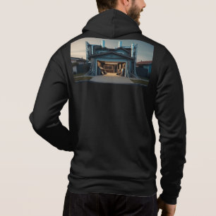 Moletom Camisola preta masculina Garage Tech Upgrade Bella