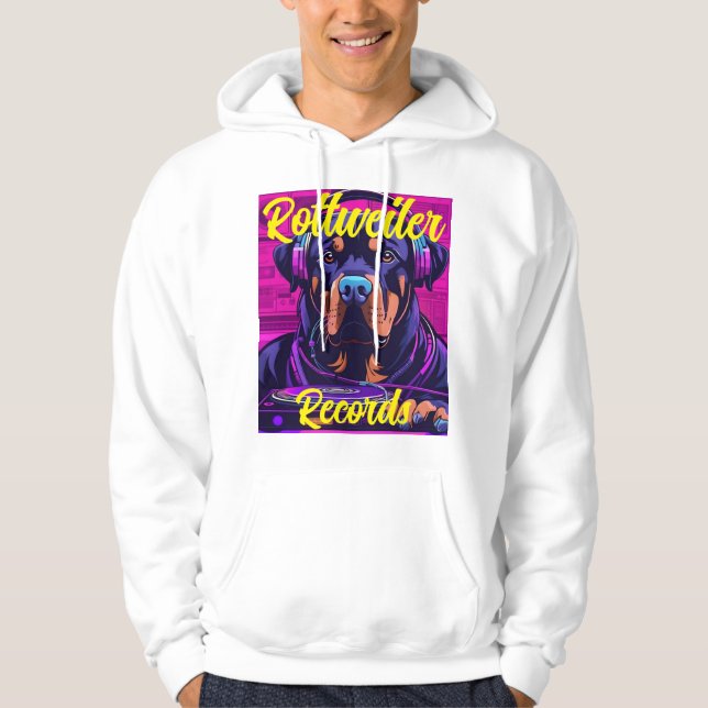 Moletom Camisola Rottweiler Records Masculina 2  (Frente)