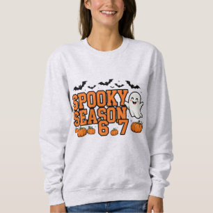 Moletom Camisola Spooky Season 67 Viral 6-7 Fantasma