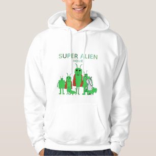 Moletom Camisola Super Alien Movie c/Elenco