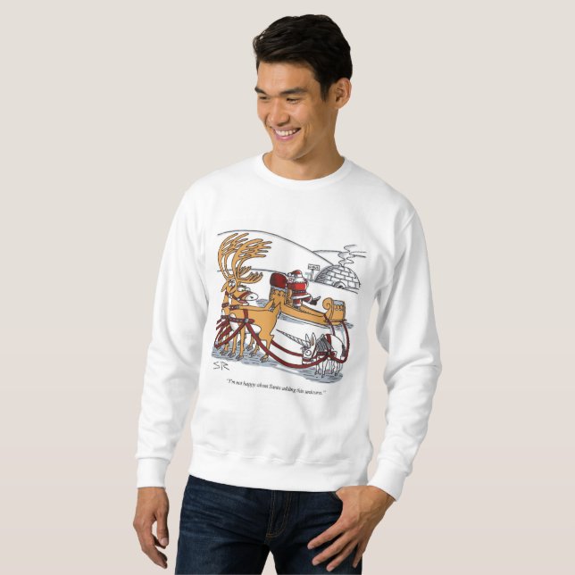 Moletom Camisola Unicorn Reindeer (Frente Completa)