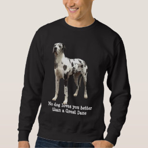 Moletom Camisola unisex do Harlequin de great dane