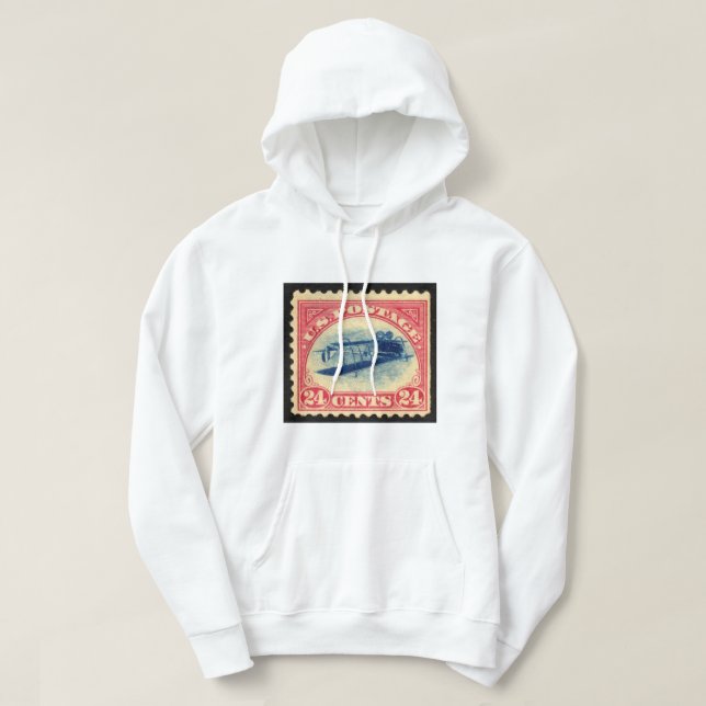 Moletom Camisola Vintage 24c Inverted Jenny (Frente do Design)