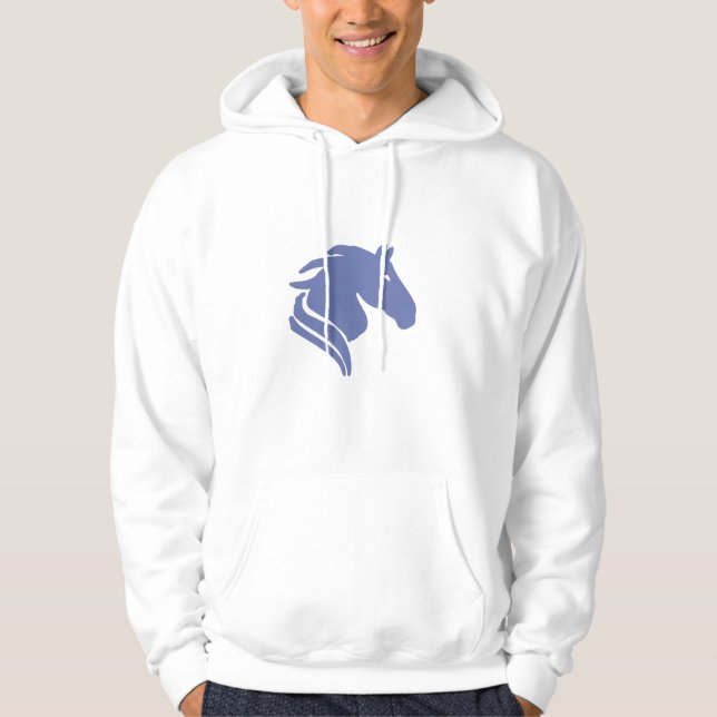Moletom Camisola Zodiac Cavalo Azul – Presente Identidade (Frente)