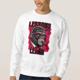 Moletom Camisolas de suor Men's Gorilla Boss Lessons Learn