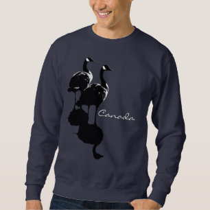 Moletom Camisolas do canadense da camisola dos gansos de