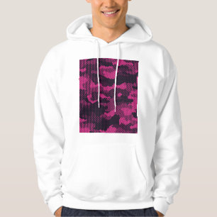 Moletom Camouflage hexagonal, fundo de textura militar