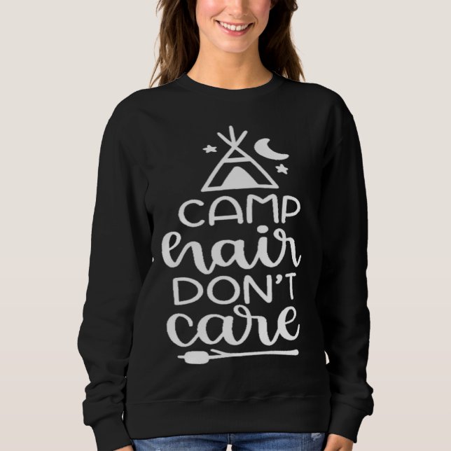 Moletom Camp Hair Don t Care (Frente)