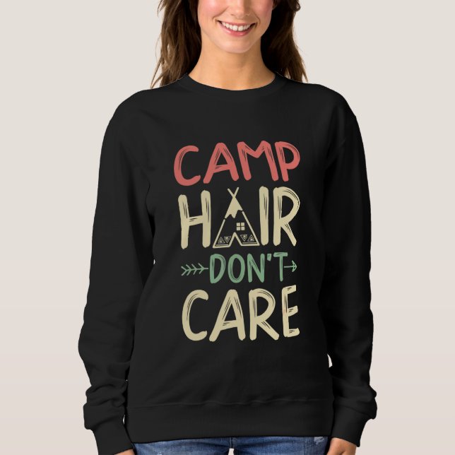 Moletom Camp Hair Dont Care (Frente)