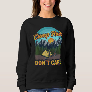 Moletom Camp Hair Dont Care - Campanha divertido ao ar liv