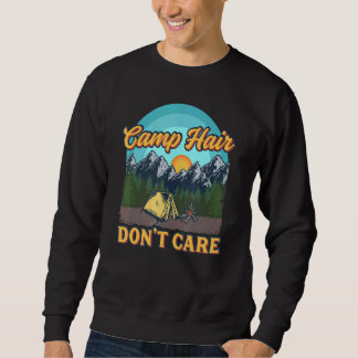 Moletom Camp Hair Dont Care - Campanha divertido ao ar liv