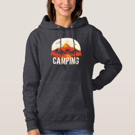 Moletom Camp Life Forever ، acampamento e caminhada