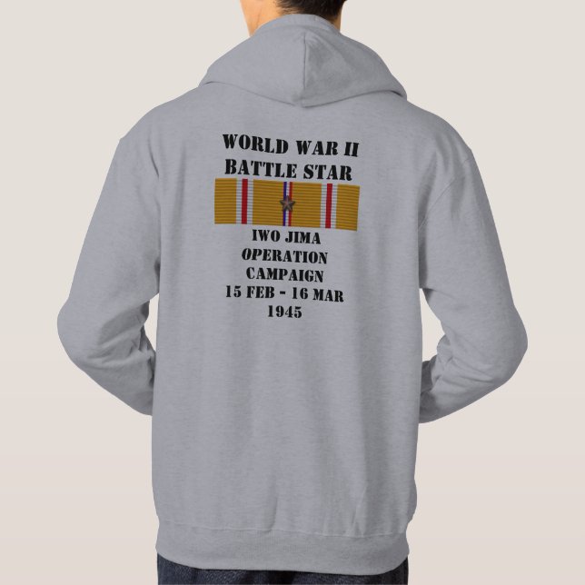 Moletom Campanha de Operação Iwo Jima (Verso)