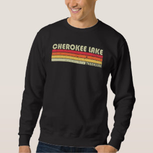 Moletom Campanha de Pesca no Lago Cherokee Tennessee Verão