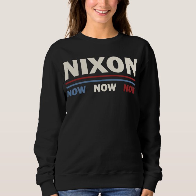 MOLETOM CAMPANHA ELEITORAL RICHARD NIXON AGNEW NIXON 1972 (Frente)