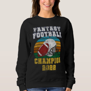 Moletom Campeão Retro Fantasy Football 2022 League Champ