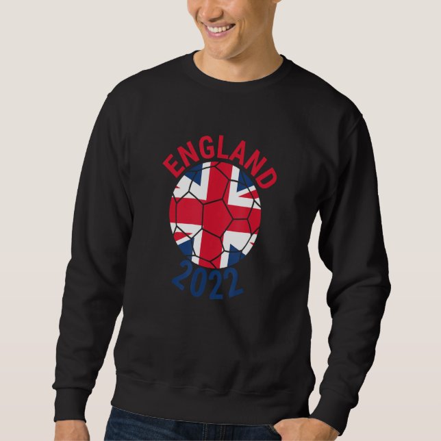 Moletom Campeonato de Futebol de 2022 da Inglaterra Socce (Frente)