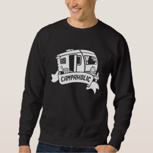 Moletom Camper Camping Caravan Motorhome Dizendo Homem Mul