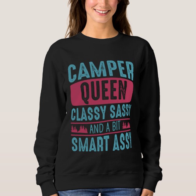 Moletom Camper Queen Classy Sassy Smart Assy Men Women Cam (Frente)