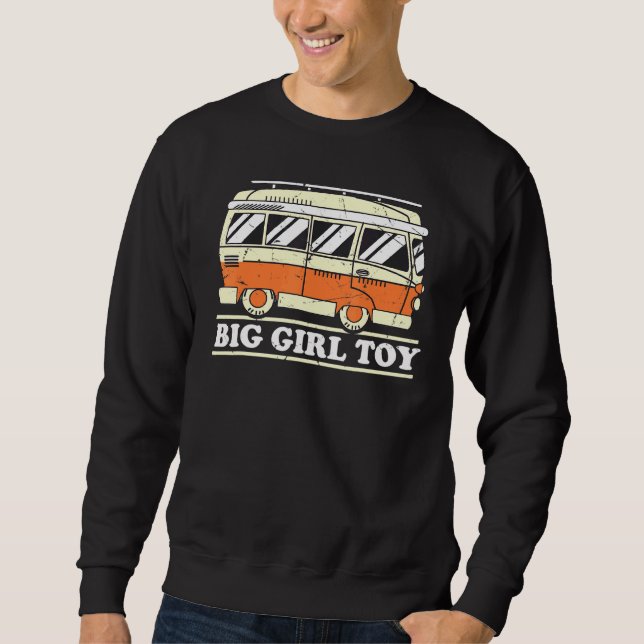 Moletom Camper Retro Big Girl Toy (Frente)